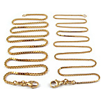 Altgold-Wert verschiedener Gold-Halsketten